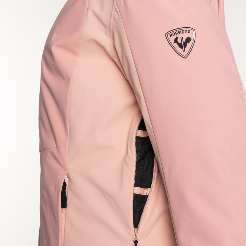 Kurtka narciarska damska Rossignol Controle cooper pink 6