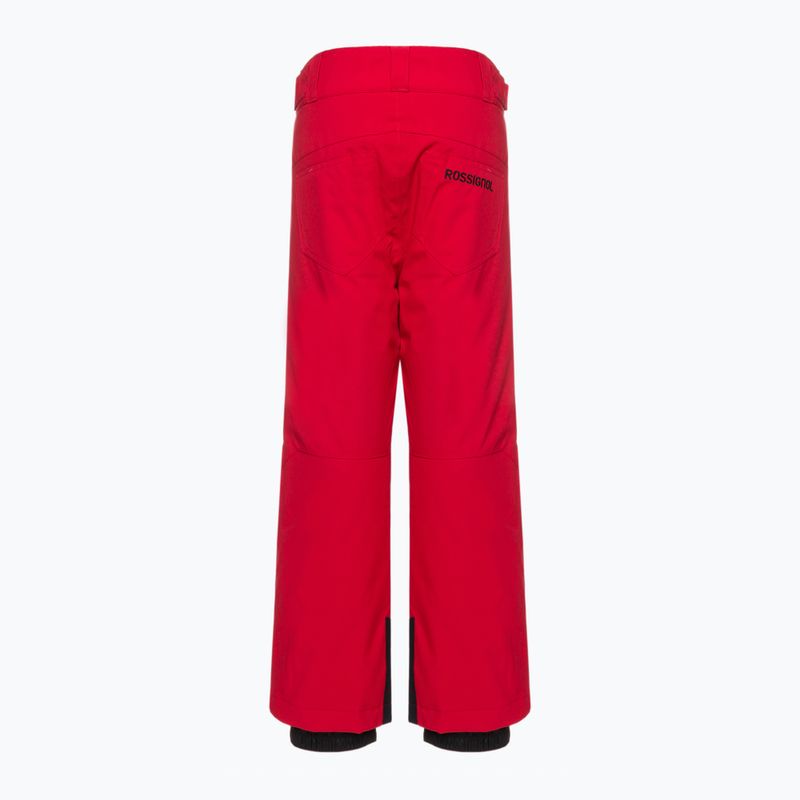 Spodnie narciarskie dziecięce Rossignol Boy Ski sports red 5