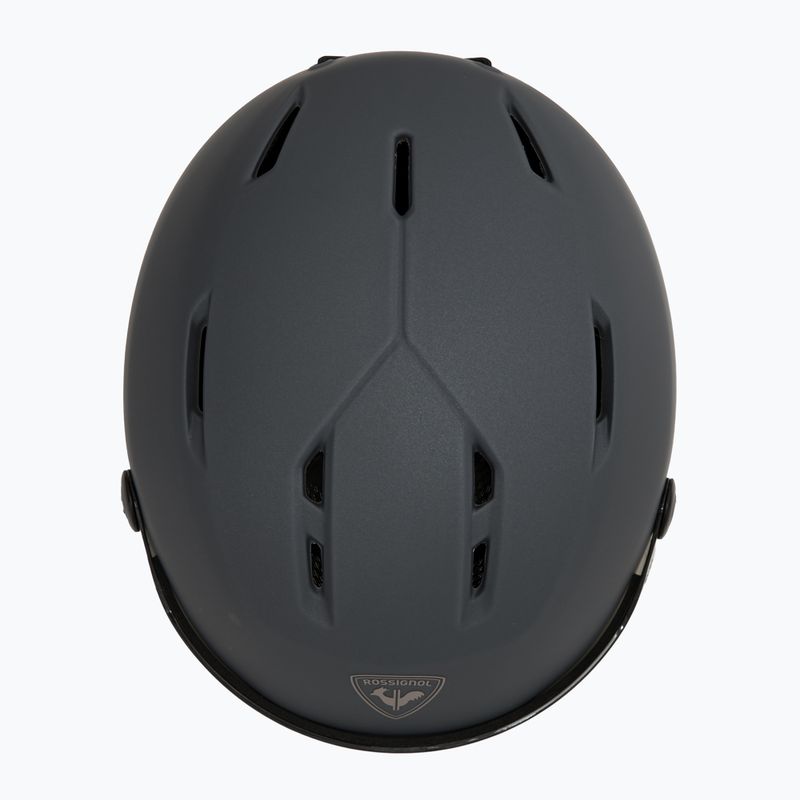 Kask narciarski Rossignol Fit Visor Impacts Photo grey 6