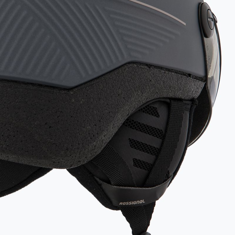 Kask narciarski Rossignol Fit Visor Impacts Photo grey 8