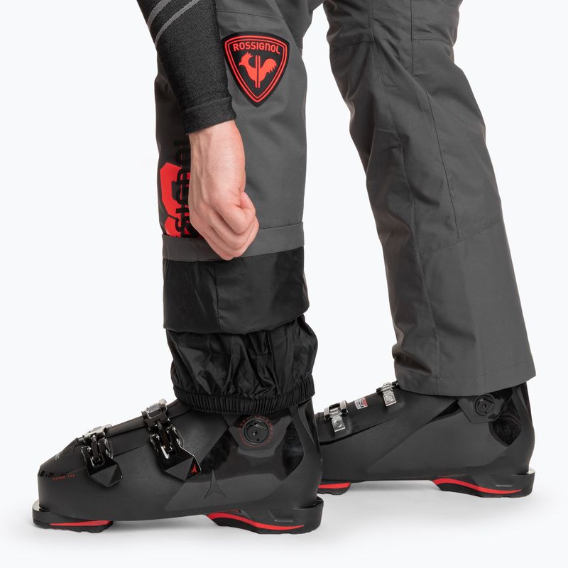 Spodnie narciarskie męskie Rossignol Hero Velika onyx grey 5