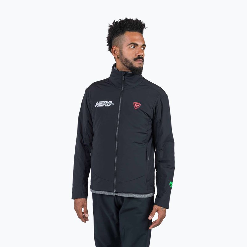 Kurtka narciarska męska Rossignol New Hero Opside black