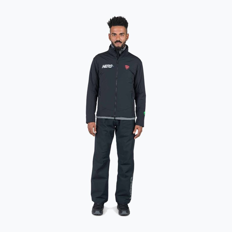 Kurtka narciarska męska Rossignol New Hero Opside black 2