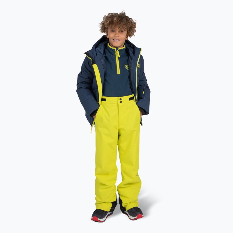 Bluza polarowa dziecięca Rossignol Jr Strawpile Fleece Fz dark navy 2
