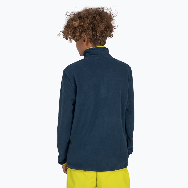 Bluza polarowa dziecięca Rossignol Jr Strawpile Fleece Fz dark navy 3