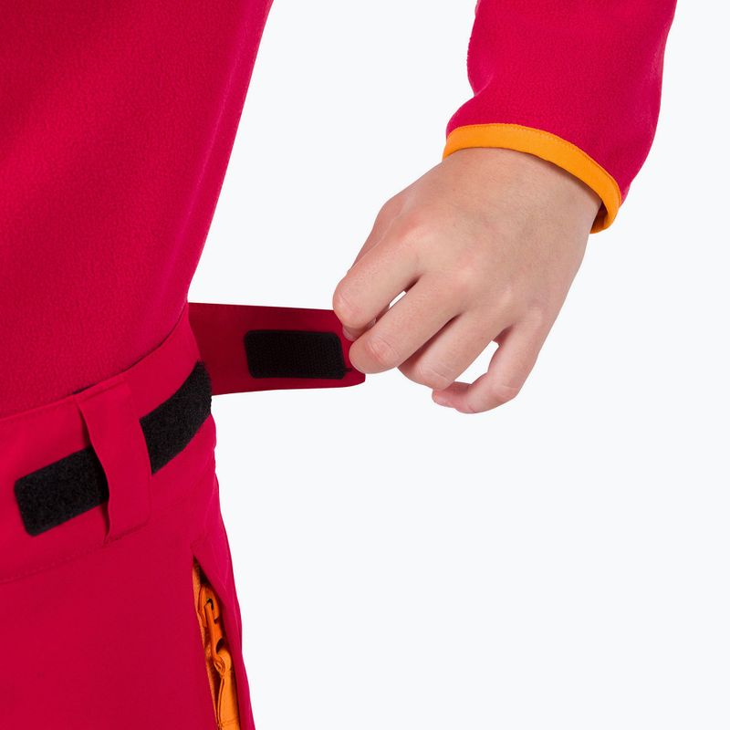 Spodnie narciarskie dziecięce Rossignol Girl Ski ruby red 6