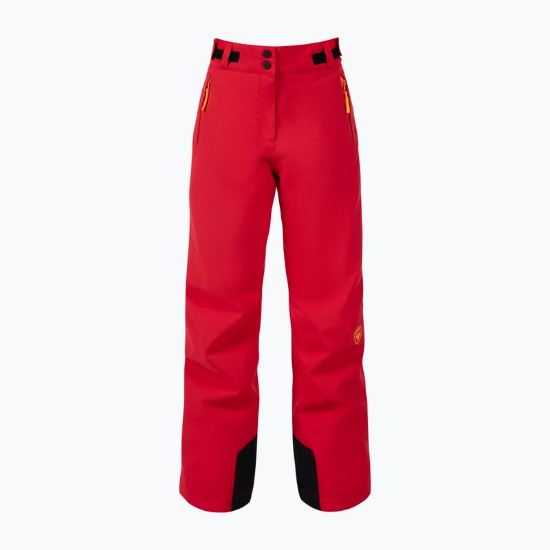 Spodnie narciarskie dziecięce Rossignol Girl Ski ruby red 8