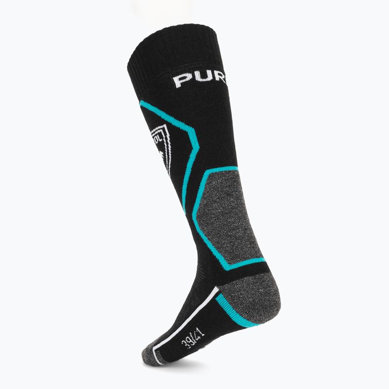 Skarpety narciarskie damskie Rossignol Pure Comfort niagara 2