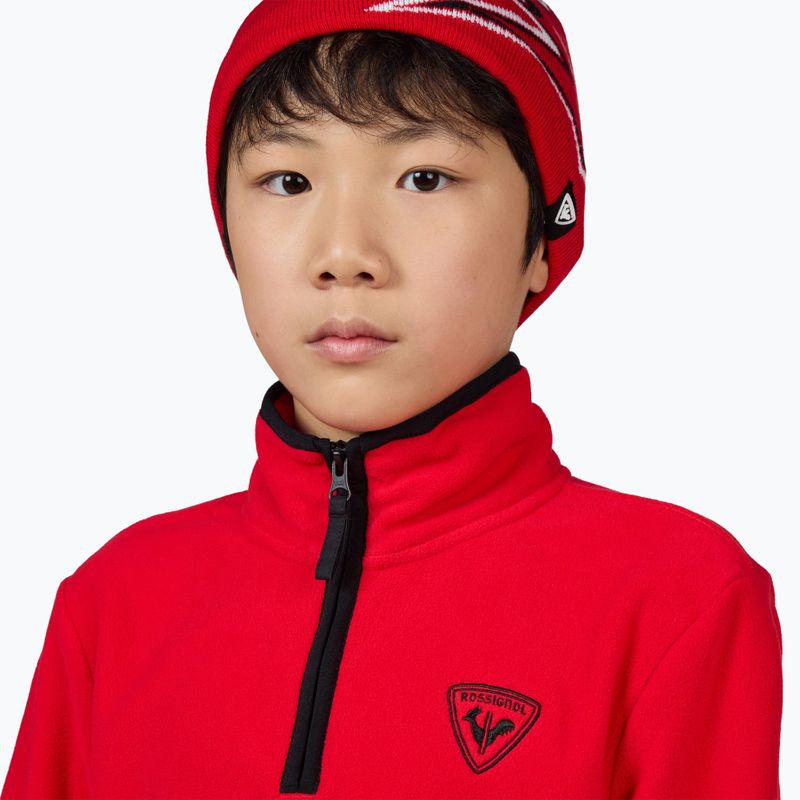 Bluza polarowa dziecięca Rossignol Jr Strawpile Fleece Fz sports red 5