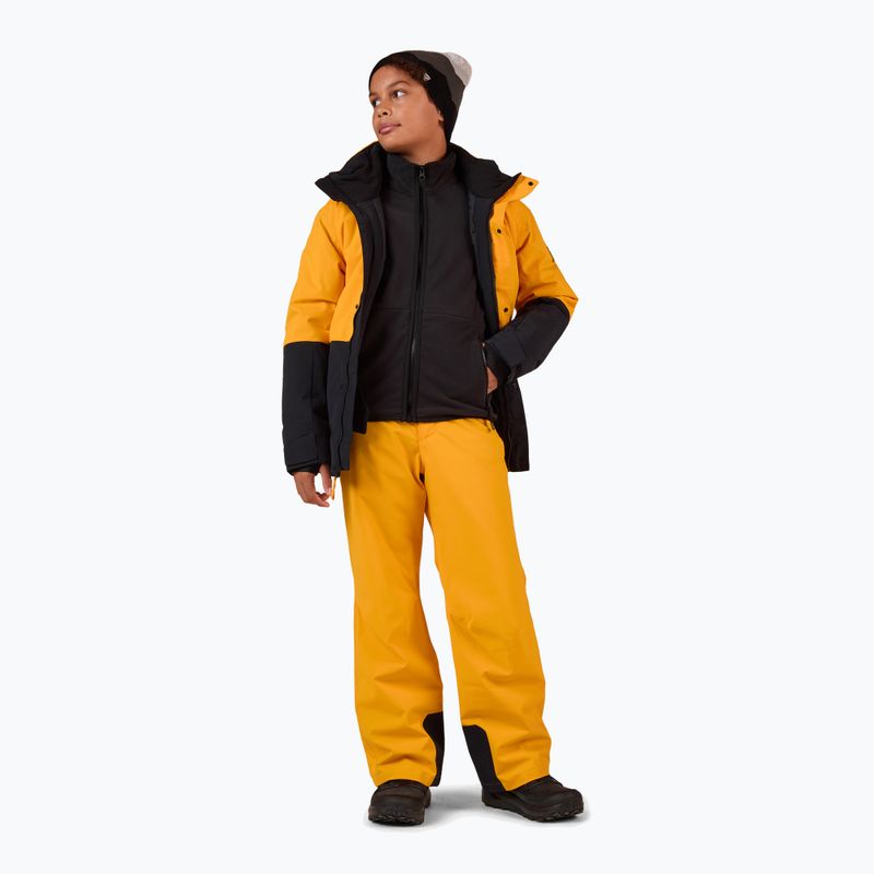 Bluza polarowa dziecięca Rossignol Jr Strawpile Fleece Fz black 2