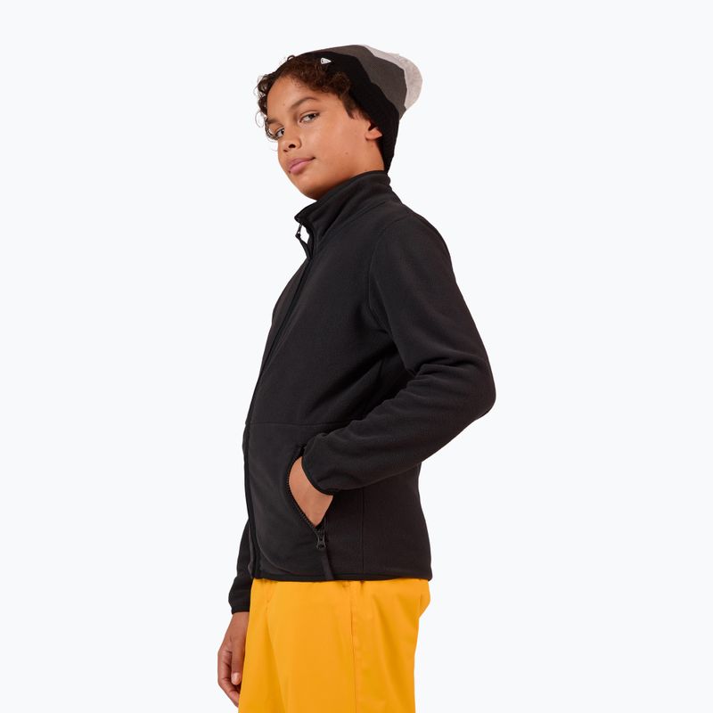 Bluza polarowa dziecięca Rossignol Jr Strawpile Fleece Fz black 4