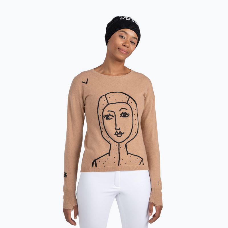 Sweter damski Rossignol Jcc Lina Pull beige