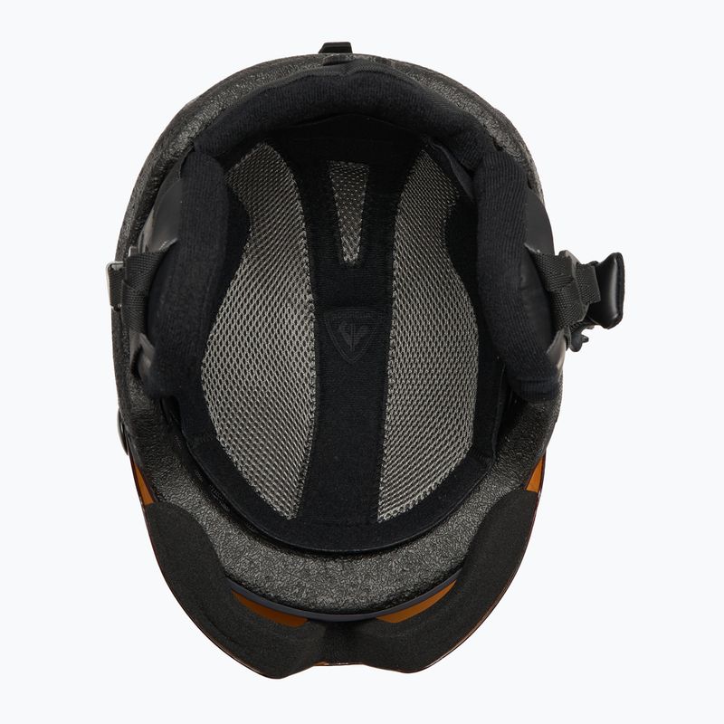 Kask narciarski Rossignol Fit Visor Impacts strato/orange silver 5