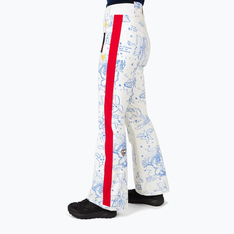 Spodnie narciarskie damskie Rossignol JCC Sublim snow angel artic print 4