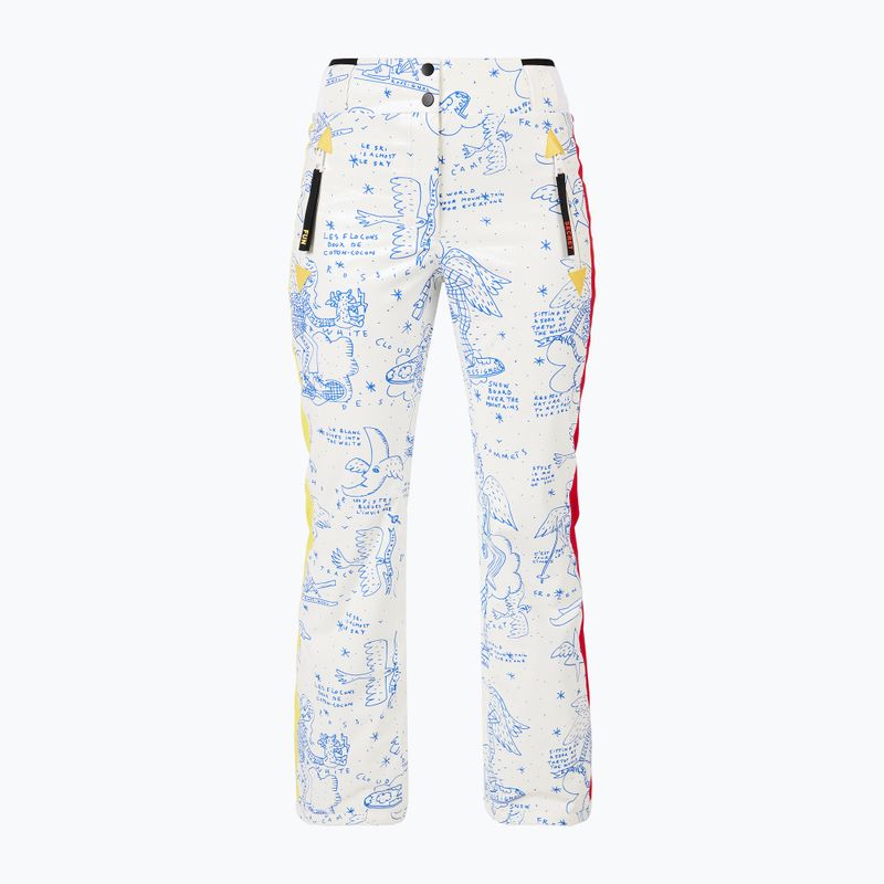 Spodnie narciarskie damskie Rossignol JCC Sublim snow angel artic print 7