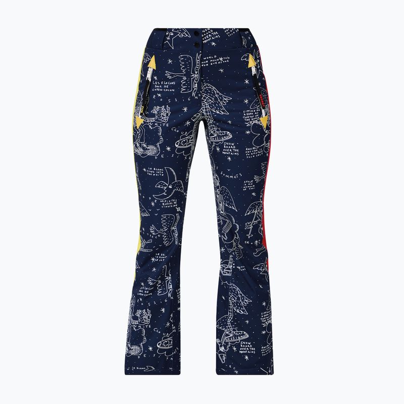 Spodnie narciarskie damskie Rossignol JCC Sublim snow angel cosmic print 7