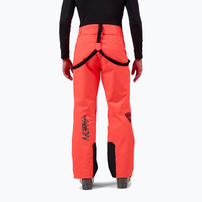Spodnie narciarskie męskie Rossignol Hero Insulated neon red 3