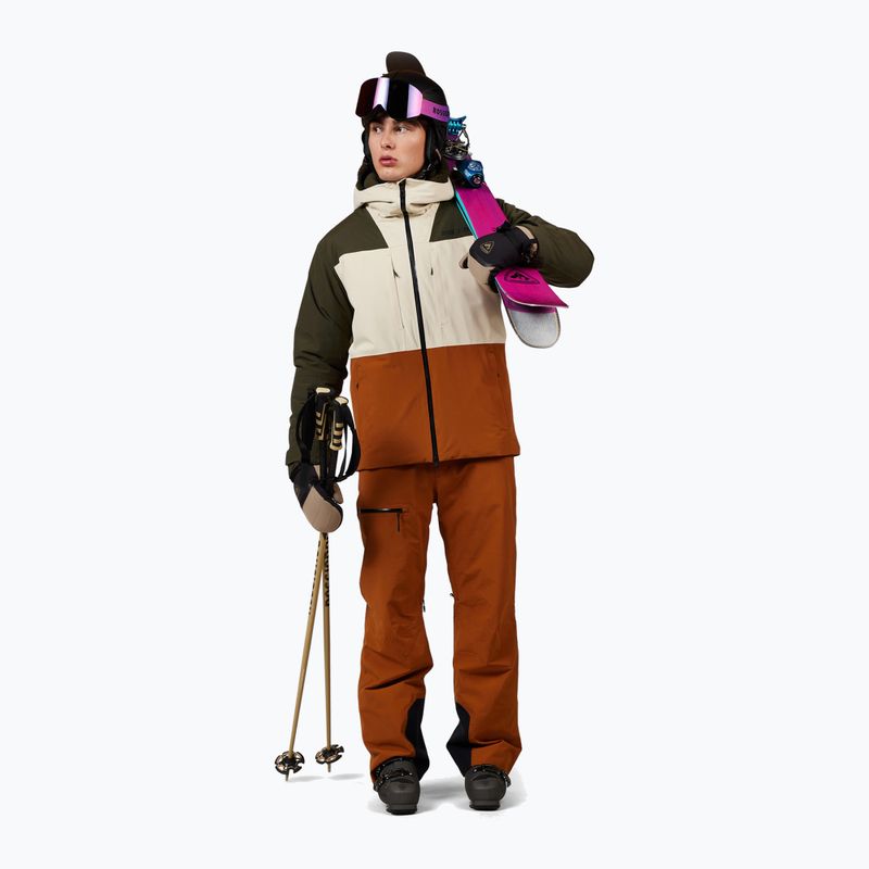 Bluza męska Rossignol Alltrack Anorak Fleece olive shadow 2