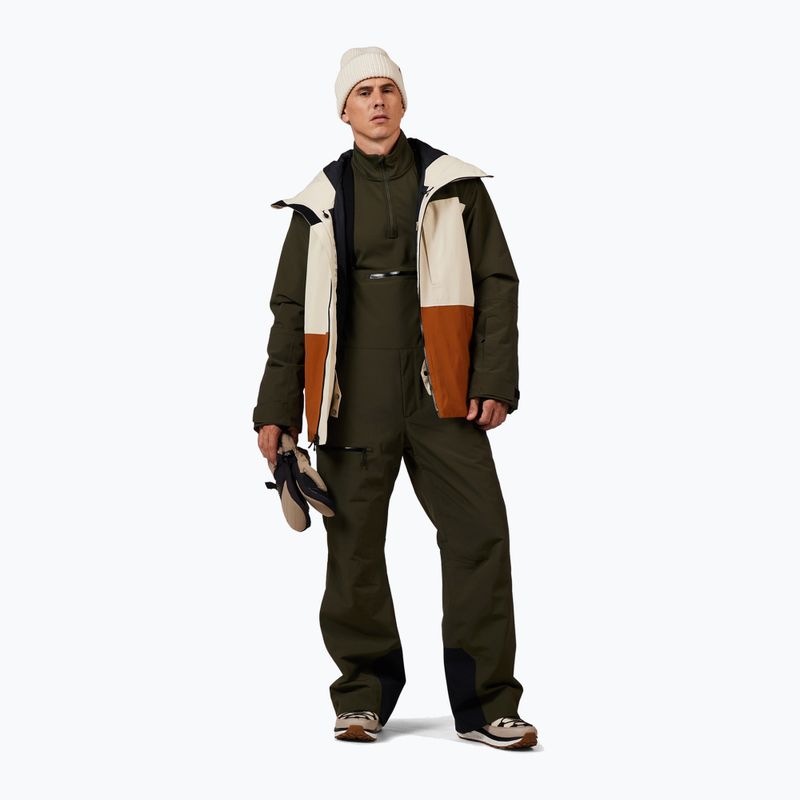 Spodnie narciarskie męskie Rossignol Outerlimits Insulated Bib olive shadow 2