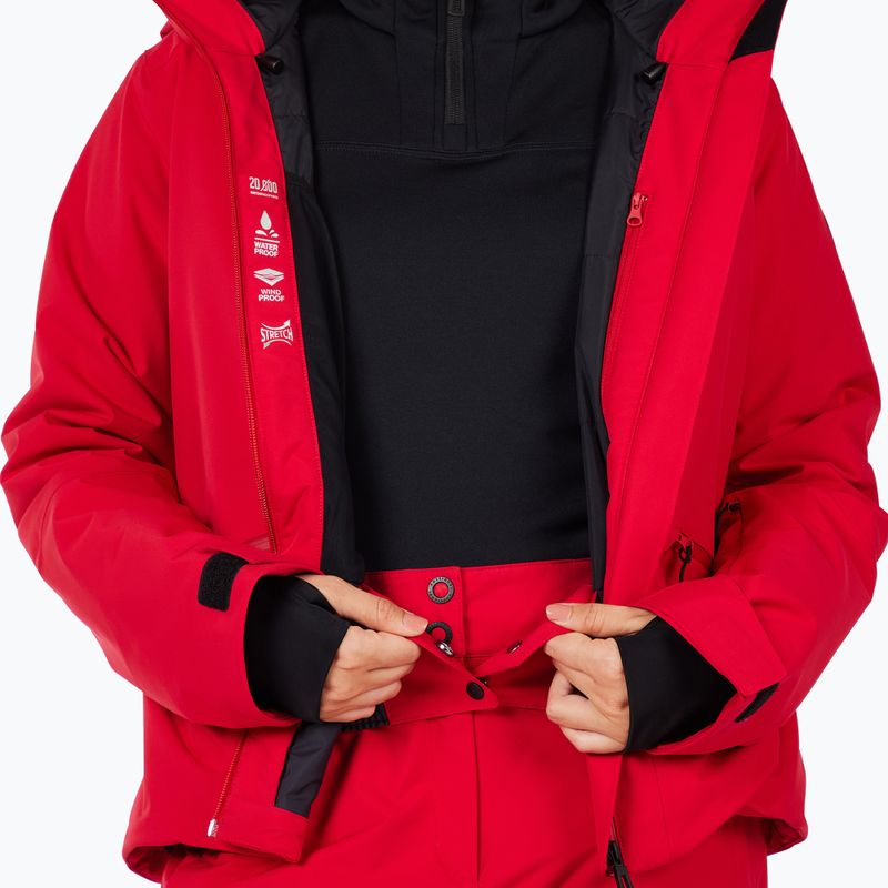 Kurtka narciarska damska Rossignol Rochrun Insulated ruby red 13
