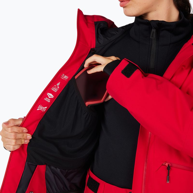 Kurtka narciarska damska Rossignol Rochrun Insulated ruby red 14