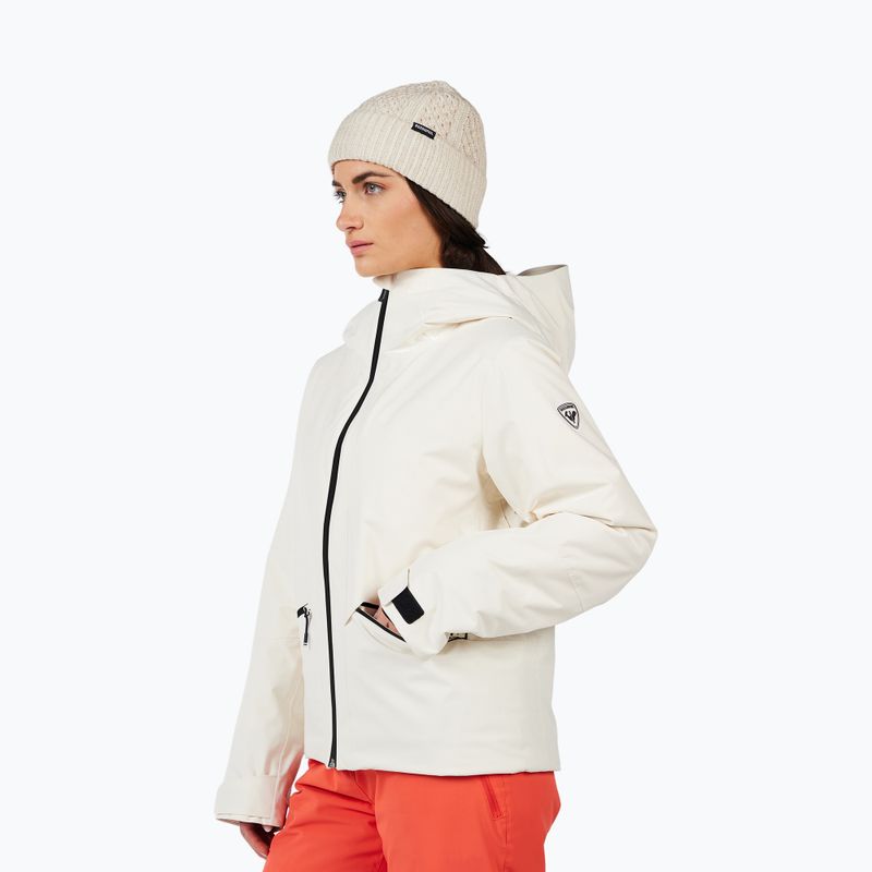 Kurtka narciarska damska Rossignol Rochrun Insulated nature white 4