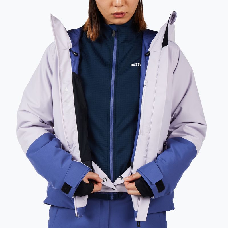 Kurtka narciarska damska Rossignol Rochrun Insulated galactic lilac 14