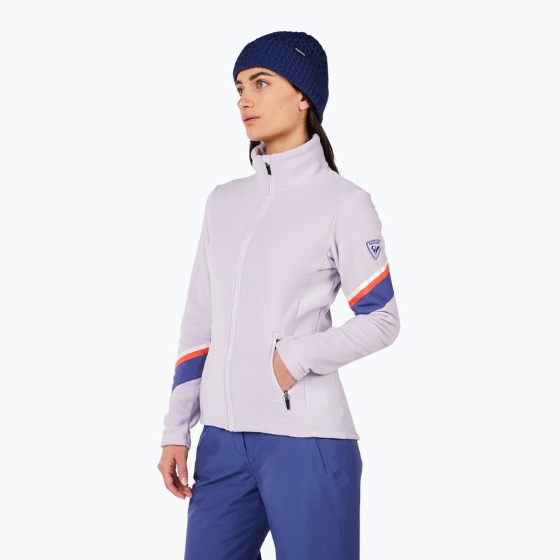 Bluza damska Rossignol Strawpile Fleece Fz galactic lilac 4