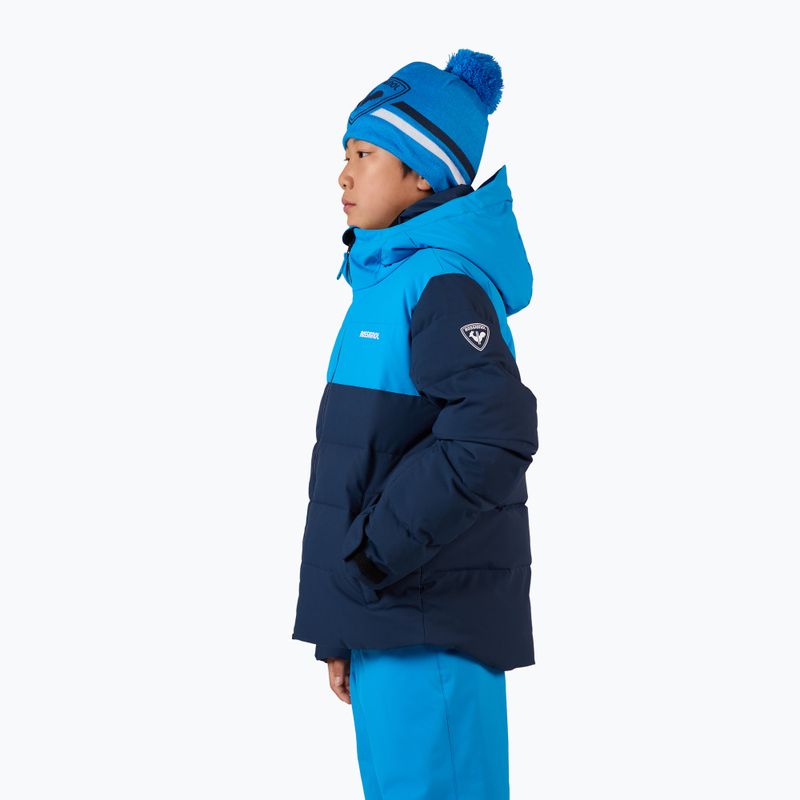 Kurtka narciarska dziecięca Rossignol Siz Quiled dark navy 4