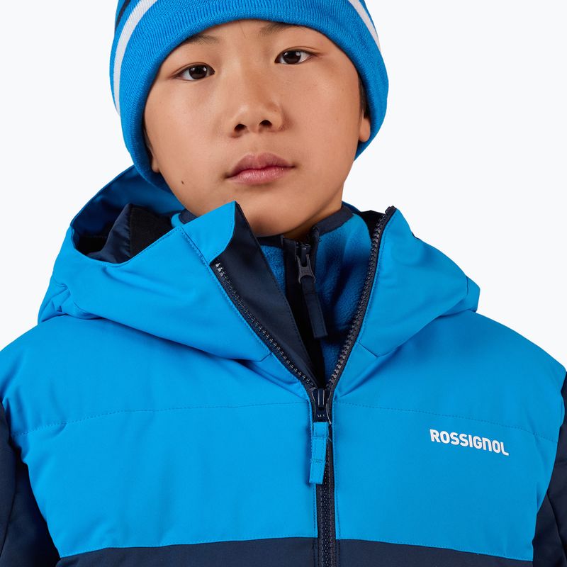 Kurtka narciarska dziecięca Rossignol Siz Quiled dark navy 8
