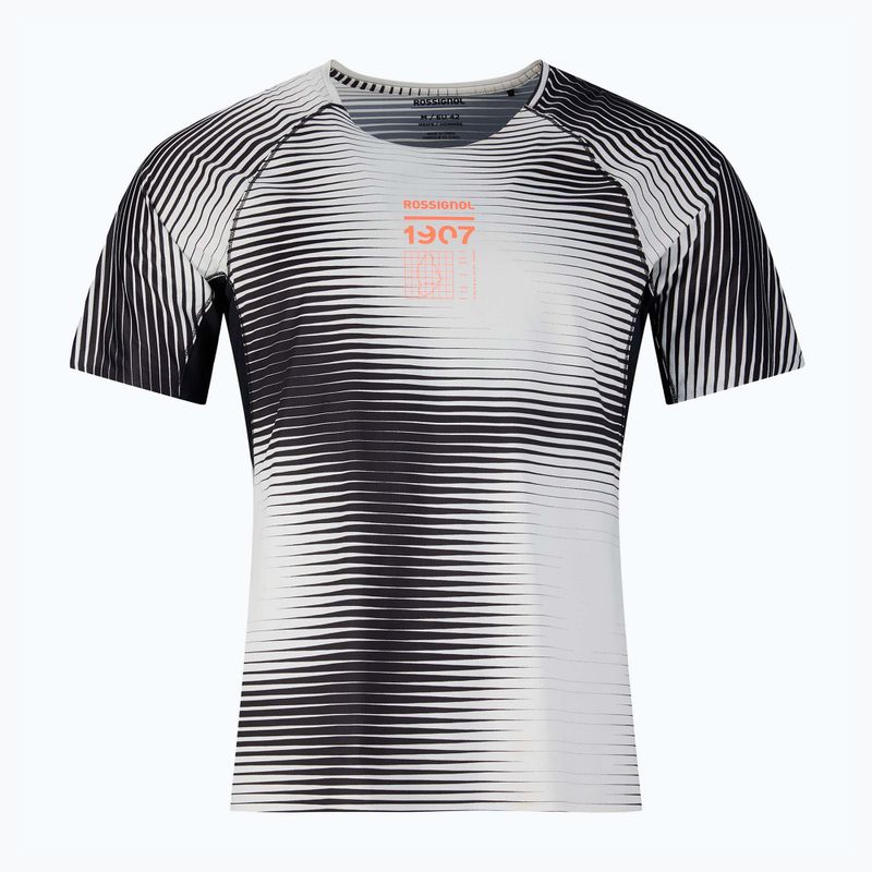 Koszulka do biegania męska Rossignol Sapa Ultra Tee black line fogg 8