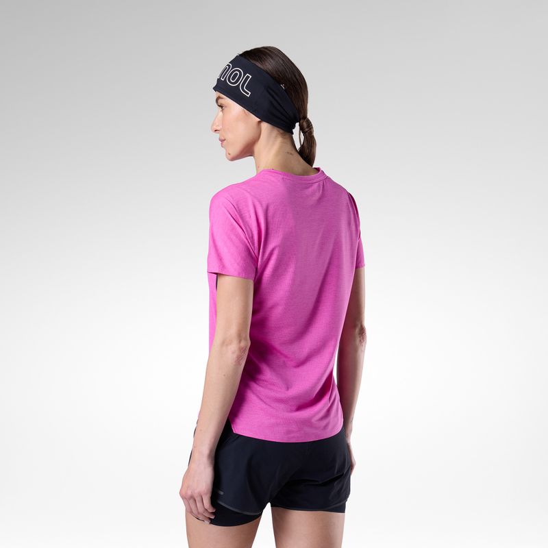 Koszulka do biegania damska Rossignol Sapa Ultra Tee electric fuchsia 3