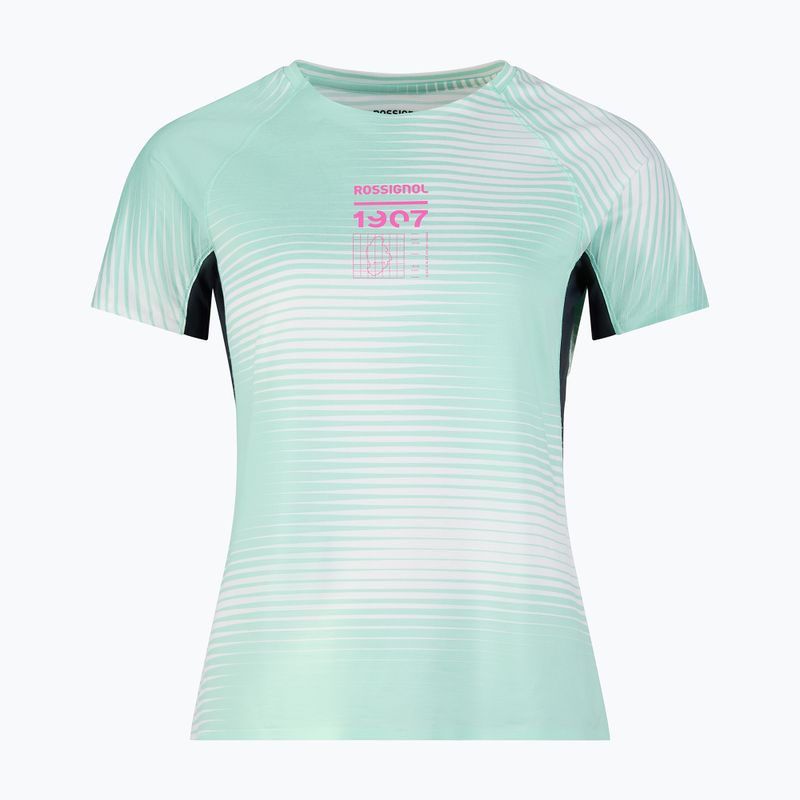 Koszulka do biegania damska Rossignol Sapa Ultra Tee white line fogg 8