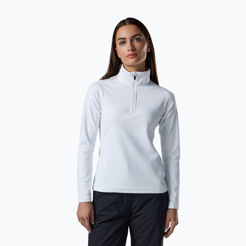 Bluza polarowa damska Rossignol Mid Layer Stretch Half Zip white