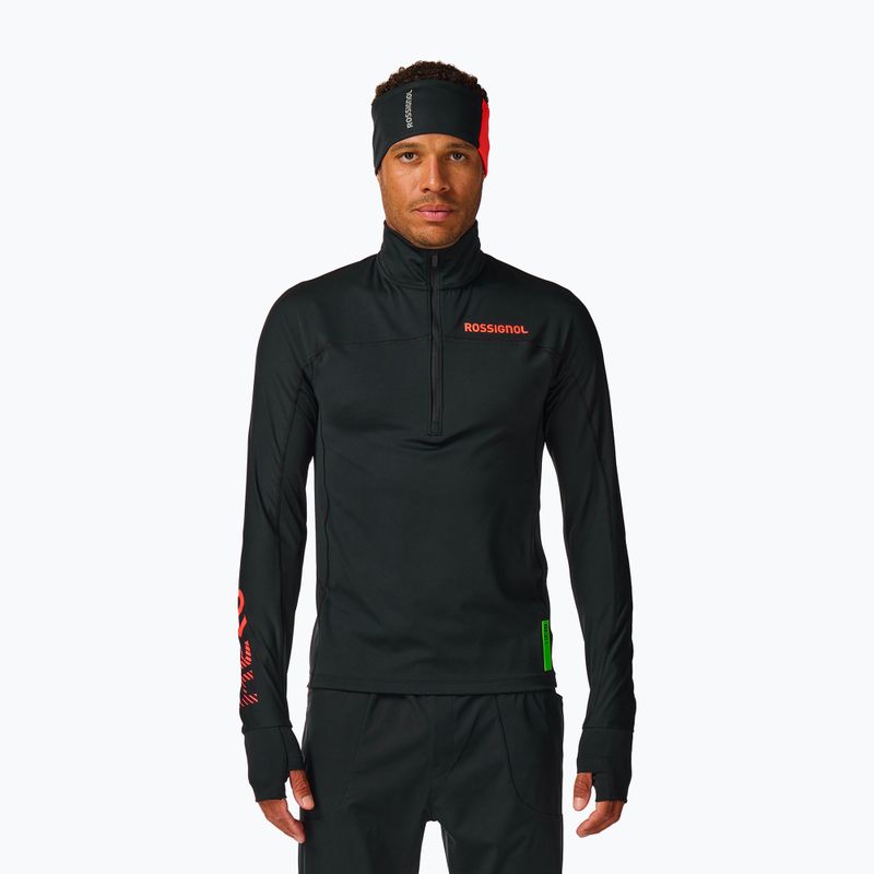 Bluza męska Rossignol Hero Half Zip First Layer black
