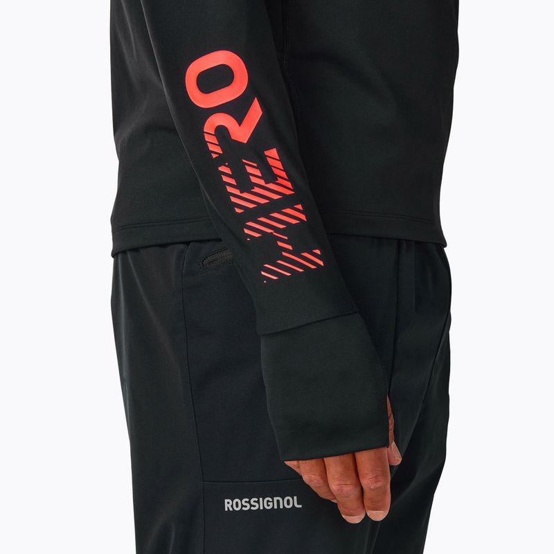 Bluza męska Rossignol Hero Half Zip First Layer black 6
