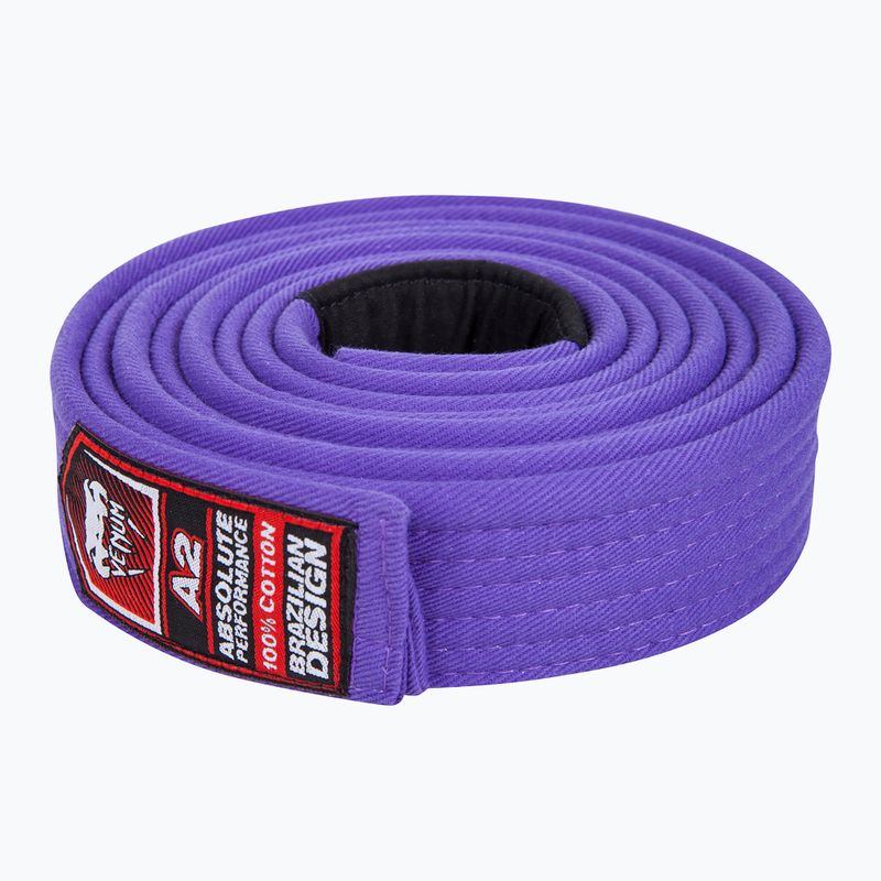 Pas do brazylijskiego jiu-jitsu Venum purple