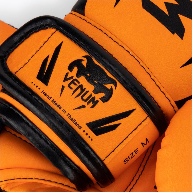 Rękawice bokserskie dziecięce Venum Elite Boxing fluo orange 5