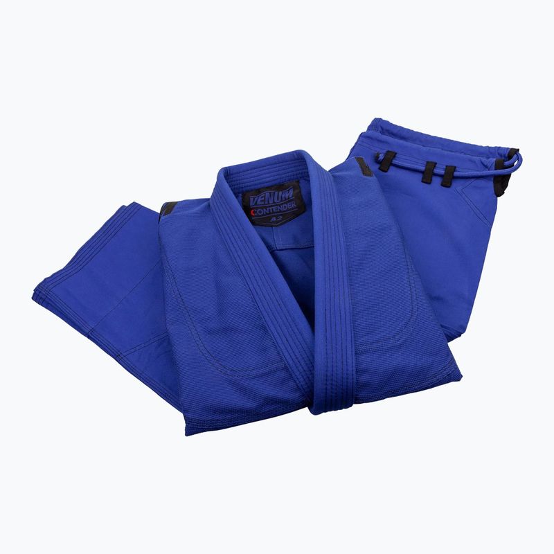 GI do brazylijskiego jiu-jitsu Venum Contender Evo BJJ royal blue 3