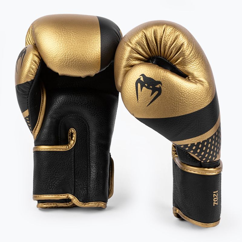 Rękawice bokserskie Venum Lightning Boxing gold/black 3