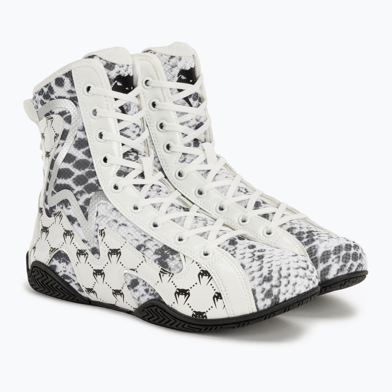 Buty bokserskie Venum Snake white 4