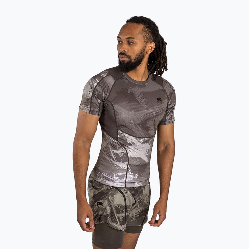 Rashguard męski Venum Electron 3.0 Rashguard sand 5