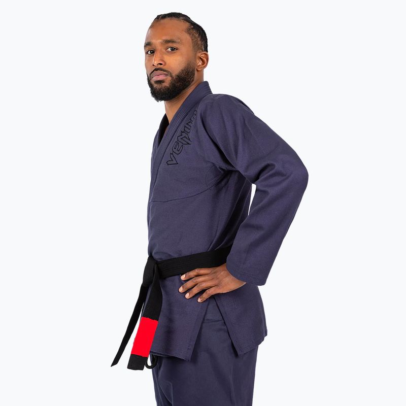GI do brazylijskiego jiu-jitsu Venum Contender 2.0 lavender grey 6