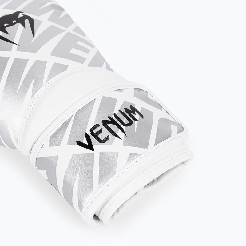 Rękawice bokserskie Venum Contender 1.5 XT Boxing white/silver 6