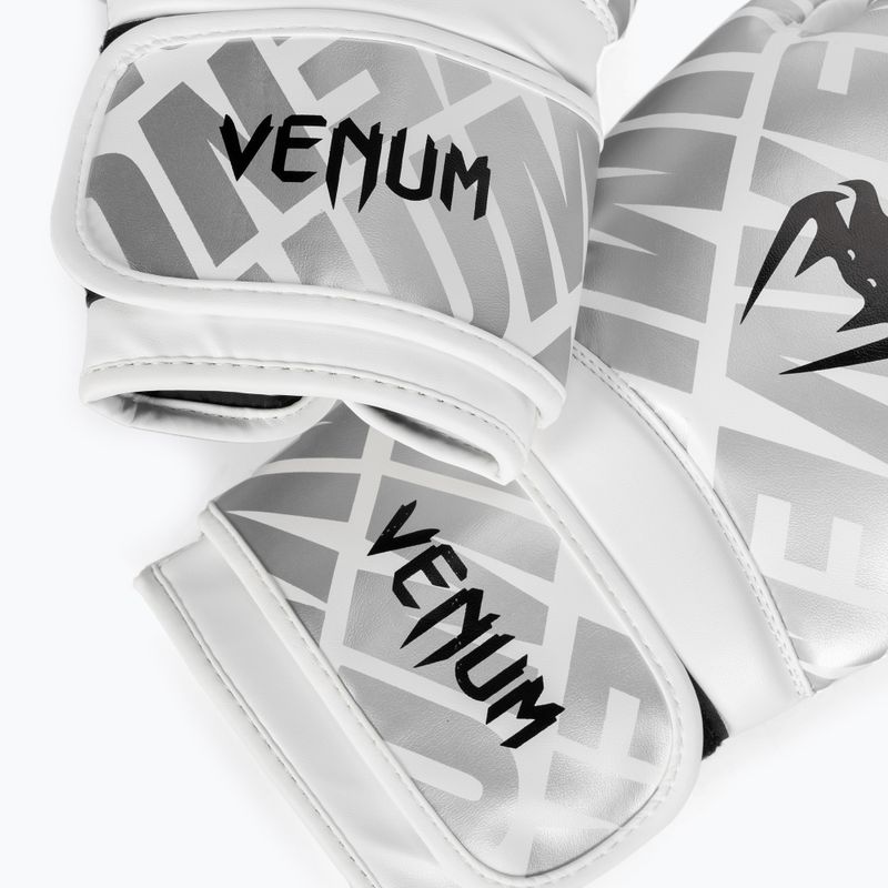 Rękawice bokserskie Venum Contender 1.5 XT Boxing white/silver 4