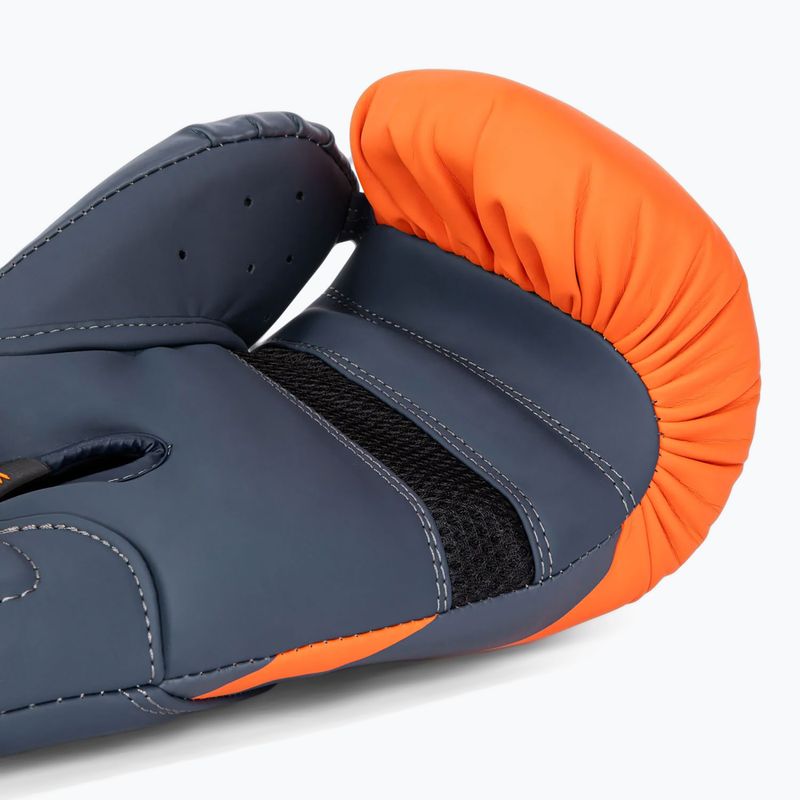 Rękawice bokserskie męskie Venum Challenger 4.0 navy blue/orange 6