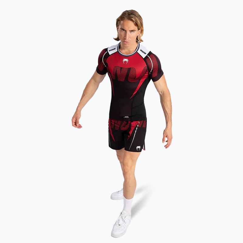 Rashguard męski Venum Adrenaline Rashguard black/red 3