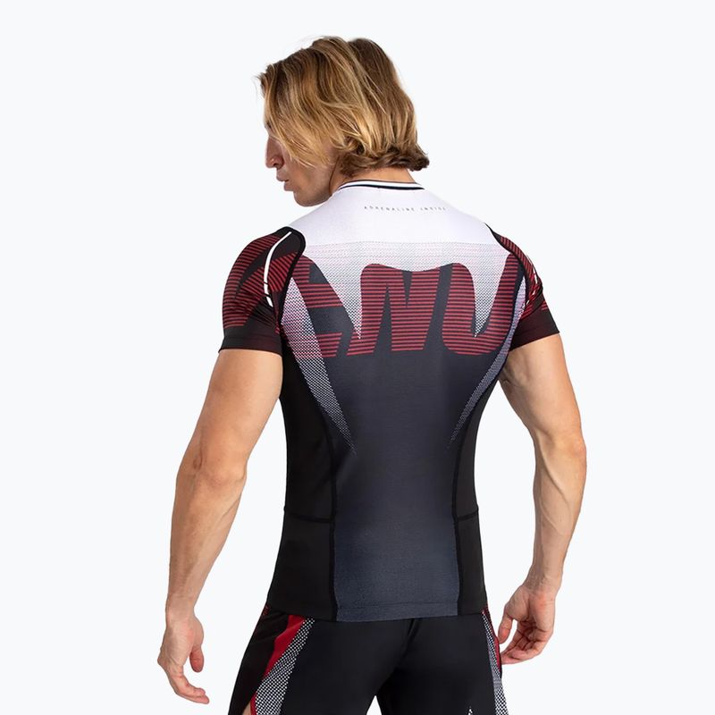 Rashguard męski Venum Adrenaline Rashguard black/red 4
