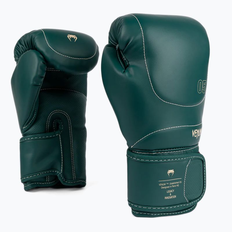 Rękawice bokserskie męskie Venum Impact Evo Boxing Gloves 16 OZ emerald green 2