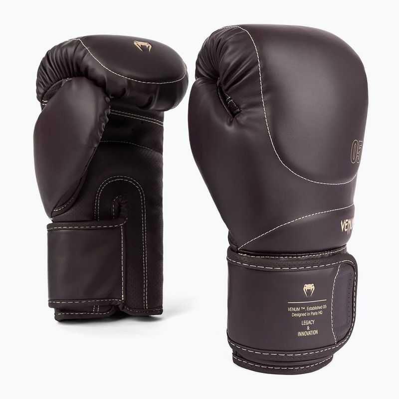 Rękawice bokserskie męskie Venum Impact Evo Boxing Gloves 14 OZ chocolate 2